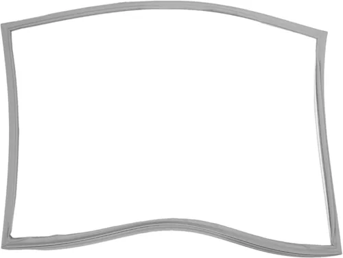 Sello de puerta de refrigerador gris Whole Parts mejorado (tira magnética en el interior) – Parte # W10571967 – Compatible con modelos seleccionados