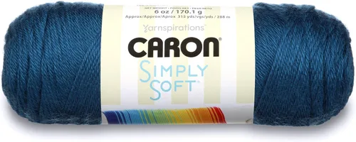 Miniatura 20 de Simply Soft Brites lana H9700B madeja de lana de 6 onzas, 315 yardas