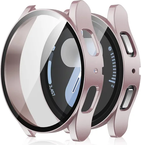 Miniatura 25 de Amizee Paquete de 2 fundas protectoras de pantalla compatibles con Samsung Galaxy Watch Ultra (2025/2024) de 1.772 pulgadas, con protector de negro