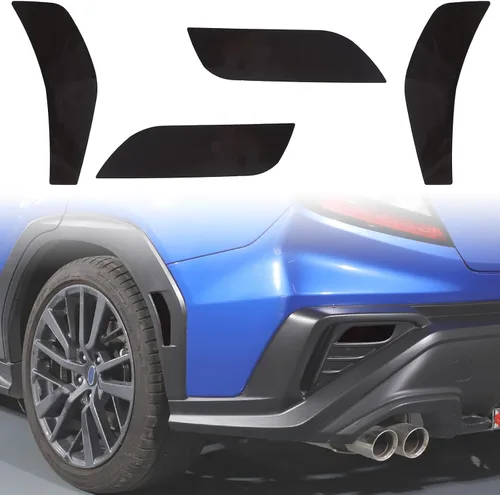 CHEAYAR Película de luz trasera precortada de tinte de humo compatible con Subaru WRX 2022 2023, calcomanía de película de tinte de luces traseras,