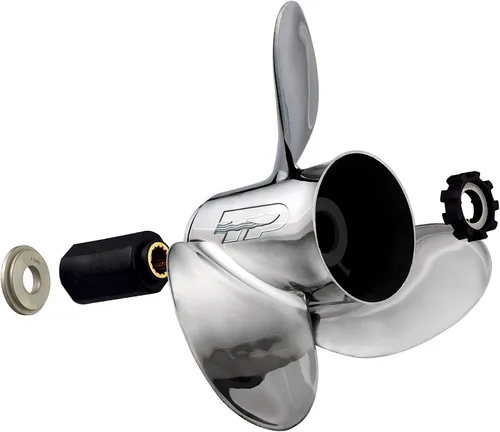 Miniatura 2 de Turning Point Express® Mach3™ OS™ - Mano derecha - Hélice de acero inoxidable - OS-1619-3-Blade - Paso de 15.6" x 19