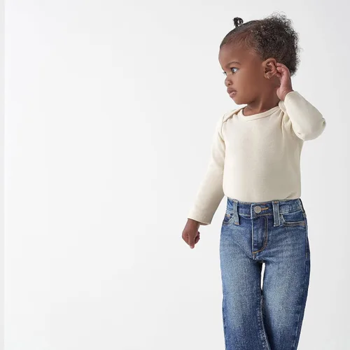 Miniatura 6 de Gerber Baby Toddler Straight Leg Stretch Denim Jeans