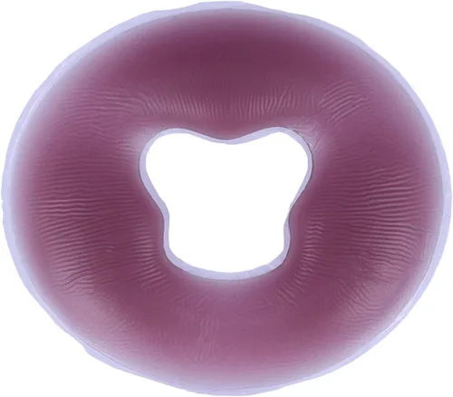 Lurrose Almohada de masaje facial de silicona, almohadilla de spa facial, almohadilla para el cuerpo, relajante, cojín de salón