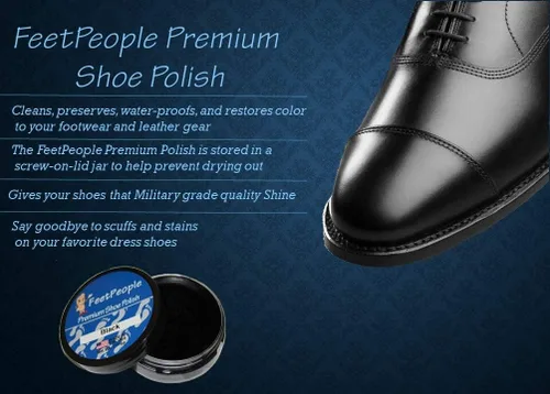 Miniatura 2 de FeetPeople Cera de pulido para zapatos prémium (varios colores), 1.625 onzas