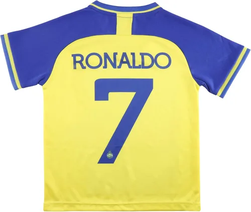 Miniatura 2 de MYLIPO #7 Camiseta de fútbol para niños, conjunto de fútbol juvenil, calcetines deportivos a juego para proteger los pies, adecuado para niños
