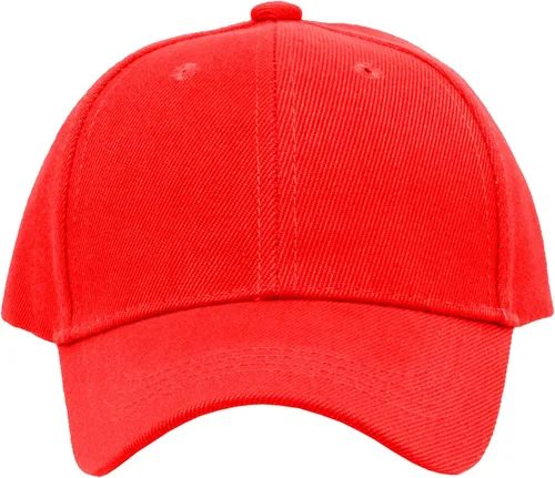 Miniatura 40 de TOP HEADWEAR Sombrero de béisbol ajustable con cierre de velcro para niños en blanco