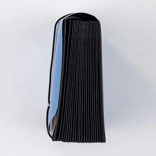 Miniatura 4 de Smead Two-Way Handy Organizer File, 21 Pockets, Alphabetic (A-Z) and Monthly (Jan-Dec), Flap and Elastic Cord Closure, Blue/Black (70506)