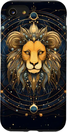 Miniatura 17 de Funda para iPhone 12 mini Leo signo del zodiaco León Horóscopo Constelación
