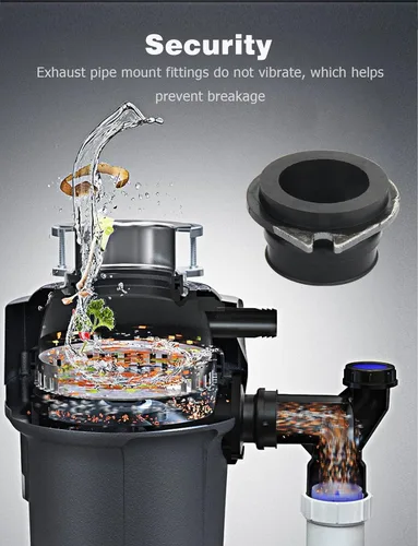 Miniatura 4 de Piezas de eliminación de basura para Insinkerator, 75499 Piezas de repuesto de acoplador flexible compatibles con Insinkerator Anti-Vibración