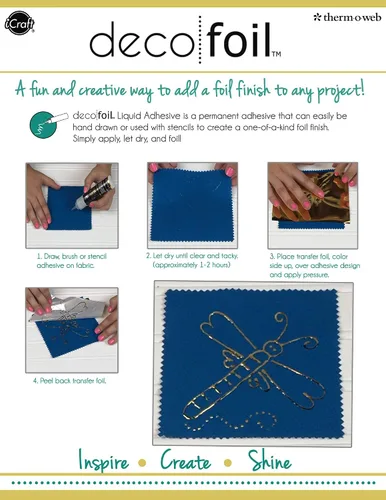 Miniatura 2 de iCraft Adhesivo líquido de papel de aluminio, 2.1 onzas líquidas, 2