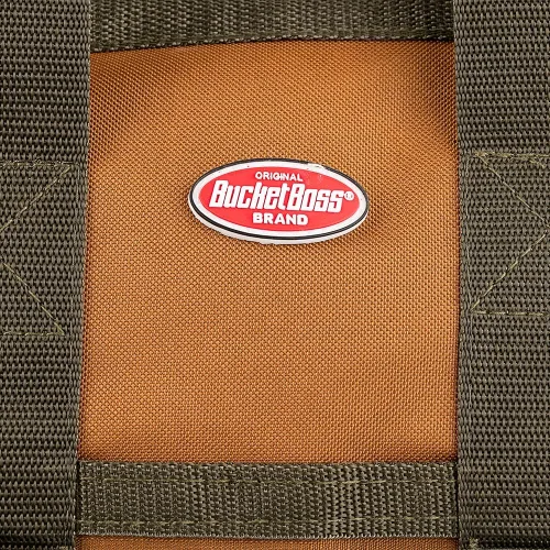 Miniatura 10 de Bucket Boss Gatemouth 16 - Bolsa de herramientas en color marrón, 60016, 15 litros (marrón)