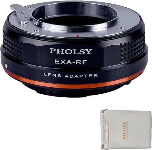 Miniatura 14 de PHOLSY Adaptador de montaje de lente para lente Nikkor G/F/AI/AIS/D/AF-S Compatible con lente Nikon F (tipo G) a cuerpo de cámara Canon EOS RF