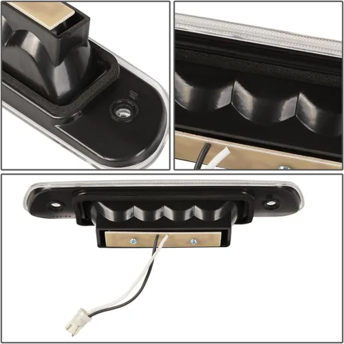 Miniatura 4 de DNA MOTORING 3BL-JGC99-LED-BK Luz de freno LED de tercera cola con carcasa negra [compatible con Jeep Grand Cherokee 99-04] Negro