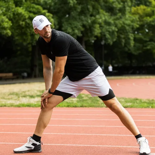Miniatura 6 de SAAKA Sombrero de rendimiento para hombres y mujeres. Ajustable, absorbe el sudor. Golf, tenis, correr y deportes.