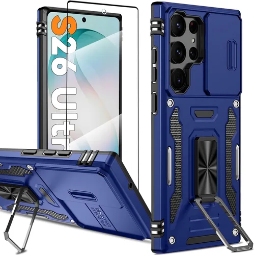 Miniatura 59 de Funda magnética para Samsung Galaxy Note 20 Ultra con soporte de anillo [con protector de pantalla] [Compatible con carga inalámbrica MagSafe] Funda