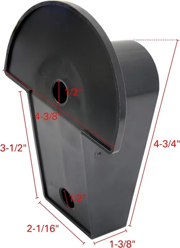 Miniatura 2 de Extreme Max 5001.5811 Perchero Minimalista de Pared para Casco - 2 Unidades (Paquete de 1)
