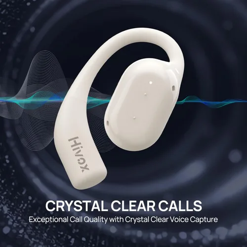 Miniatura 5 de Auriculares de oído abierto, auriculares inalámbricos con ganchos para los oídos, auriculares inalámbricos Bluetooth conducción de aire, ultra