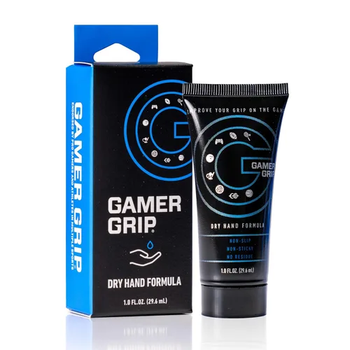 Gamer Grip: Detiene el sudor en manos y pies - Mejora el rendimiento - Solución de Agarre Total respaldada por los mejores atletas del mundo en