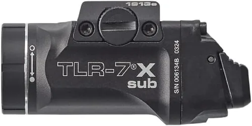 Miniatura 2 de Streamlight 69402 TLR-7 X sub - Luz táctica para armas de 500 lúmenes, diseñada exclusiva y únicamente para pistolas subcompactas selectas con riel