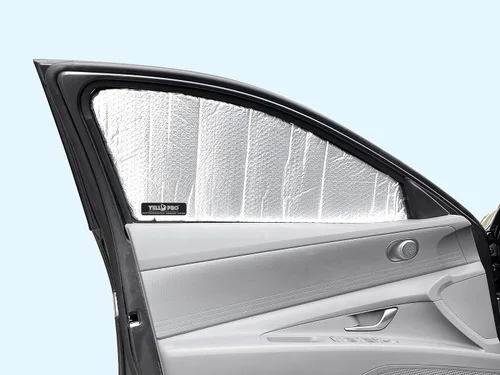 Miniatura 3 de YelloPro - Parasol para asiento delantero para ventana lateral (juego de 2) ajuste personalizado para Hyundai Elantra Sedan 2021, 2022, 2023, 2024