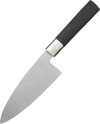 Miniatura 10 de Kai Wasabi Cuchillo Yanagiba negro, 20,7 cm