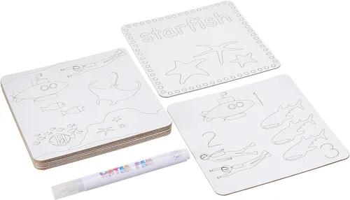 Miniatura 3 de Floss & Rock Kit de bolígrafo y tarjetas de agua para mascotas (Dinosaurio)