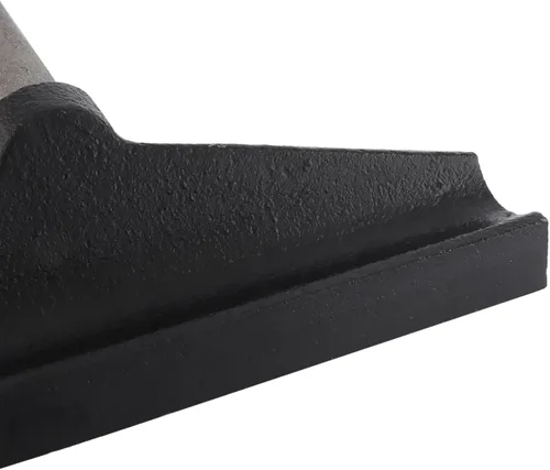 Miniatura 8 de Poste de herramientas de torno de hierro fundido de 6 pulgadas para carpintería, poste de descanso de herramientas de torno de carpintería de hierro