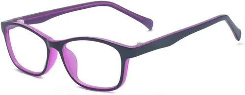 Miniatura 8 de Gafas de sol para niños, antiazules, rectangulares, antigolpes, con luz azul, UV400, antirreflejos, Negro