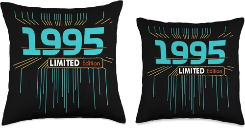 Miniatura 3 de Retro Gaming 1995 Limited Edition Birthday 1995 Men Woman Throw Pillow