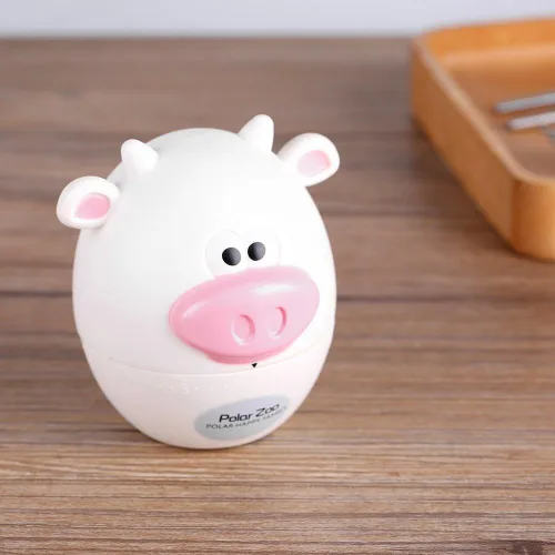 Miniatura 7 de Temporizador mecánico de cocina con formas de animales lindos mecánicos, suministros de cocina de 55 minutos, temporizador de dibujos animados