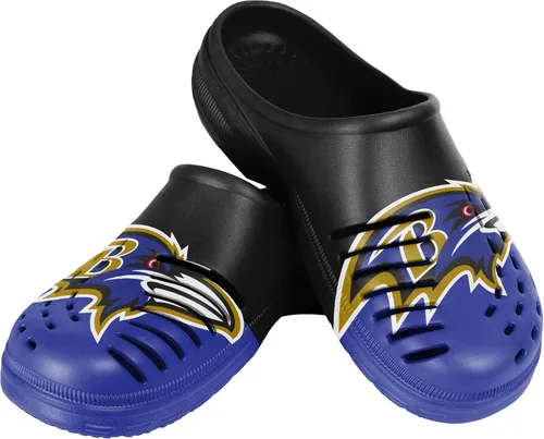 Miniatura 6 de FOCO - Sandalias de agua de jardín con logotipo de equipo de la NFL, para hombre, pantuflas, zuecos