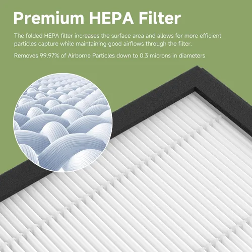 Miniatura 4 de Paquete de 4 filtros de repuesto de carbón activado DH02 3 en 1 compatibles con deshumidificador Tenergy Sorbi DH02 2 en 1 (33.8 fl oz), Afloia AQ8