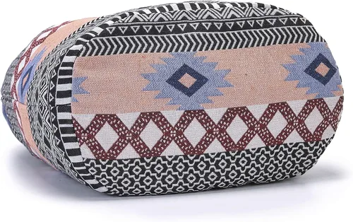 Miniatura 52 de Bolsa de hombro para mujer, de lona en estilo hippie/bohemio para llevar cruzada al hombro, disponible en diferentes colores y estampados
