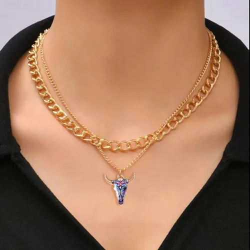 Miniatura 6 de Colgantes de Esmalte Chapados en Oro Vacas Encantos de Animales Metálicos para Aretes, Collares, Pulseras, Llaveros, Accesorios de Joyería DIY