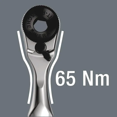 Miniatura 7 de Llave de carraca Wera 8001 A con encaje cuadrado de 1/4" (6.35 mm), 60 dientes