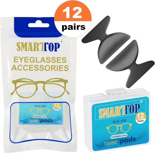 Miniatura 7 de SMARTTOP Stick on - Almohadillas adhesivas para la nariz de 0.098 pulgadas (0.098 in) de silicona antideslizante, almohadillas para la nariz
