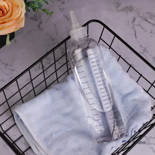 Miniatura 7 de Segbeauty Botellas de tinte para el cabello de 16.9 onzas, 2 botellas aplicadoras de color de cabello medidas recargables de 16.9 fl oz, botella