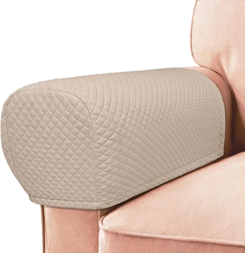 Miniatura 19 de Roytub Fundas para Reposabrazos de Sofá, Fundas para Reposabrazos, Funda Elástica para Reposabrazos para Sofás, Sillón, Sofá de Dos Plazas, Sillón