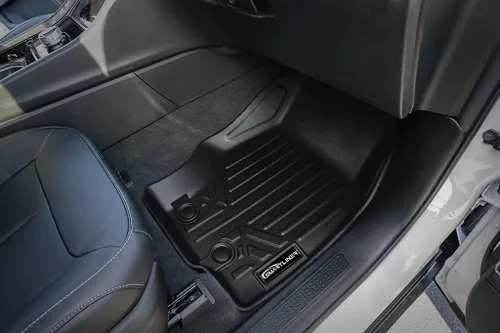 Miniatura 3 de SMARTLINER Juego de alfombrillas de primera fila para todo tipo de clima, compatibles con Jeep Grand Cherokee 4xe 2022-2025