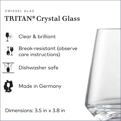 Miniatura 2 de Schott Zwiesel Colección de copas de vino blanco Riesling de cristal tritán, 10.1 onzas, paquete de 6 unidades, Whiskey, whiskey