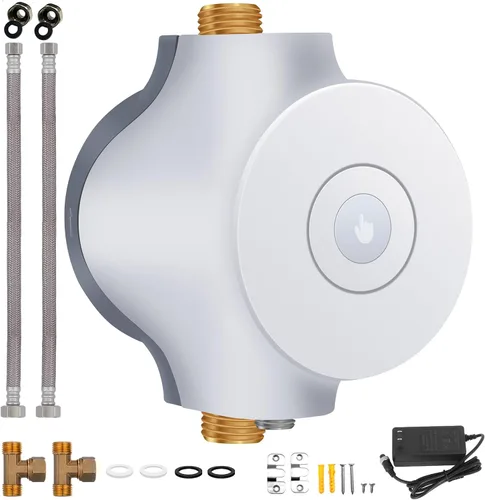 Miniatura 11 de HBS24-12E (Sin versión de extensión de 60 minutos) Bomba de sistema de recirculación de agua caliente instantánea inteligente con termostato
