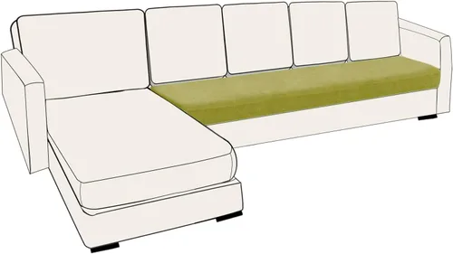 Miniatura 41 de UNBBRRL Fundas de cojín de asiento para sofá, elásticas, funda de cojín individual para sofá, fundas de cojín para sofá, fundas de héroe protegen