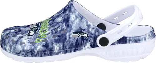 Miniatura 15 de FOCO NFL Womens NFL Team Logo Cloudie Garden Water Sandals Shoes Slipper Clogs with Strap