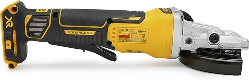 Miniatura 4 de DEWALT Amoladora angular 20V MAX* XR con freno, 5 pulgadas, interruptor de paleta de cabeza plana, solo herramienta (DCG413FB)
