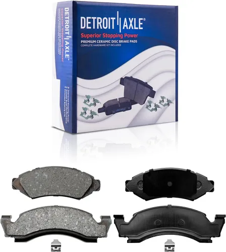 Miniatura 32 de Detroit Axle - Zapatas de freno traseras para Dodge Ram 1500 Buick Century LeSabre Roadmaster Cadillac Brougham Fleetwood DeVille Chevrolet Caprice