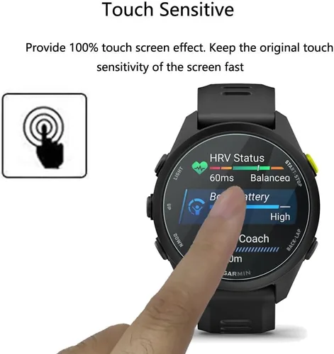 Miniatura 6 de Protector de pantalla para reloj inteligente militar Sunkta K-52, protector de pantalla de vidrio templado de 1.39 pulgadas [dureza 9H]