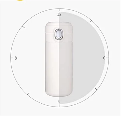 Miniatura 4 de JYYBN Termo portátil de acero inoxidable, termo portátil para café, taza de viaje, a prueba de fugas, termo de agua deportivo