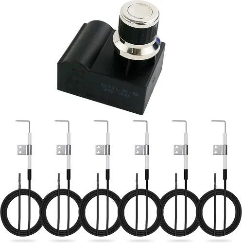Miniatura 18 de Uniflasy 1836-13 7629 Kit de encendido para parrilla Weber Genesis 330 con control frontal (2011 - más reciente), kit de encendido para Genesis