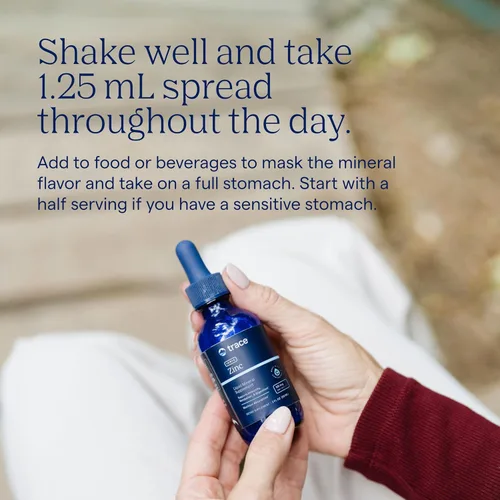 Miniatura 4 de Trace Minerals Zinc iónico líquido 50 mg de zinc con magnesio Apoya el sistema inmunológico, la digestión, el crecimiento y el desarrollo
