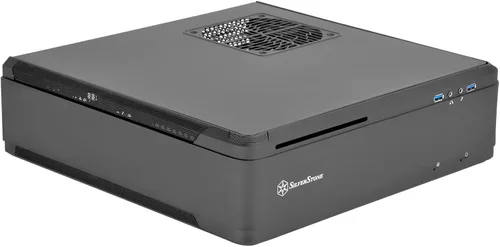 Miniatura 9 de SilverStone Technology Fortress Z Aluminio Unibody Mini-ITX/DTX - Carcasa para computadora SFX con elevador PCI-E y ventiladores personalizados